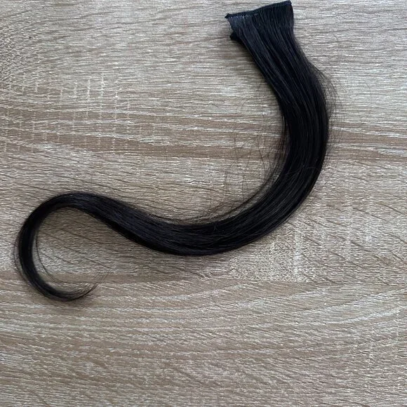 14" Off Black Hair Topper (65g)